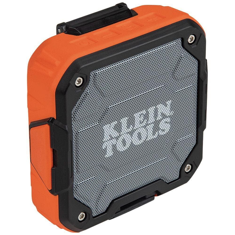Klein Tools Bluetooth Speaker with Magnetic Strap, Orange/Black, AEPJS2