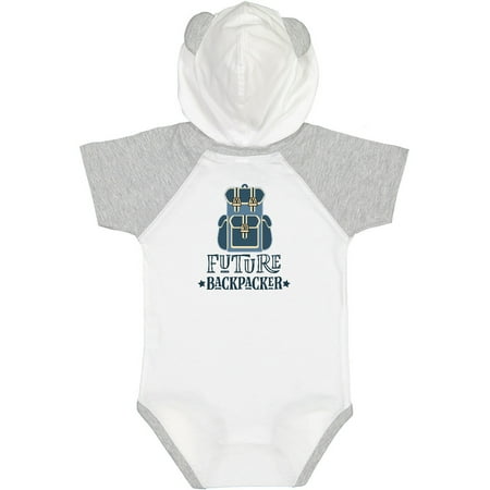 

Inktastic Hiking Future Backpacker Gift Baby Boy or Baby Girl Bodysuit