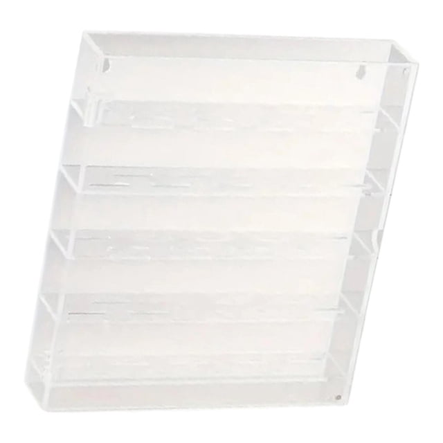 arctrm Challenge Display Case Poker Chips Holder Container Shelf Wall Cabinet Rack for Clear
