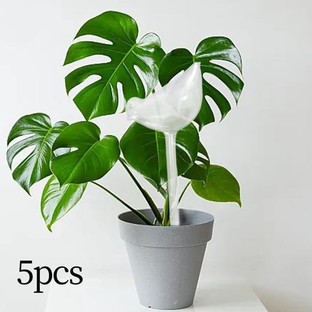 Bebedero automático para plantas, globo de riego, dispositivos de riego de plantas multiuso, bebedero para plantas, riego de jardín, interior y Limpio