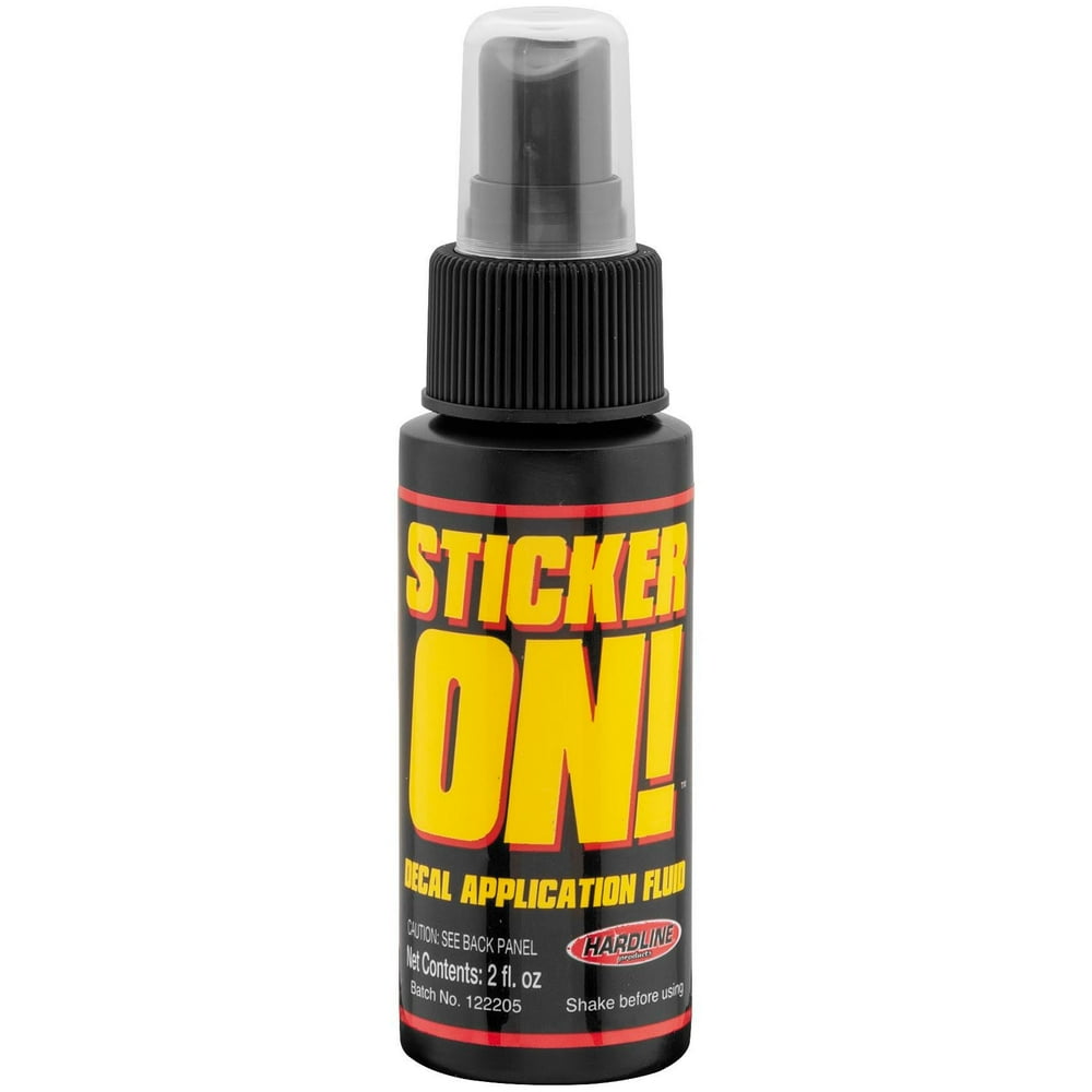 Hardline 964 StickerOn Decal Application Fluid 2oz.