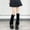 Black, variant on Nooxsoe Leg Warmers for Women Winter Leg Warmers Y2k Cute Knit Long Socks for Women Leg Warmers Kawaii Leg Warmer Cute Legwarmers for Women Japanese Socks White One Size
