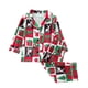 thumbnail image 2 of Cowsor 2 Piece Pajamas Set Kids Sleepwear Cartoon Printed Nightwear Cotton Long Sleeve Shirt Pants Sets, 2 of 3