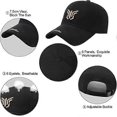 thumbnail image 3 of Baseball Cap for Men with Adjustable Buckle, Unisex Peaked Embroidery Breathable Summer Sun Hat Sports Cap for Outdoor Causal Coton Trucker Hip Hop, 3 of 5