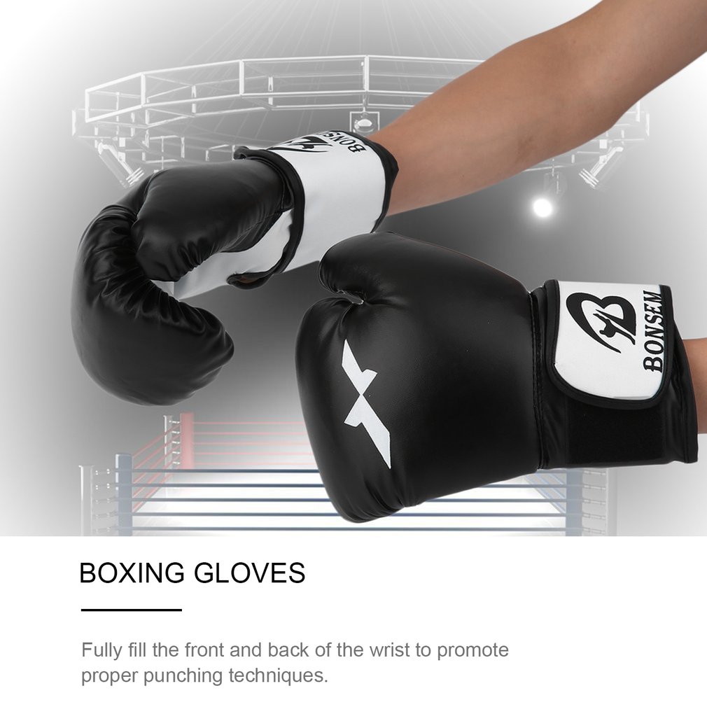 Pro Grade Boxing Gloves for Men & Women, Kickboxing Bagwork Gel