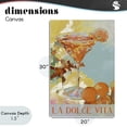 thumbnail image 4 of Stupell Industries Contemporary La Dolce Vita Citrus Cocktail Canvas Art, 20 x 30, by Jane Slivka, 4 of 8