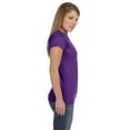 thumbnail image 2 of Gildan Womens 4.5 oz. SoftStyle Junior Fit T-Shirt 5 Pack, 2 of 2