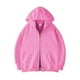 thumbnail image 1 of Dolkfu Sudadera con capucha de gran tamaño para hombres, sudadera con doble cremallera de corte holgado, chaqueta de manga larga de color sólido para hombres. S, 1 of 2