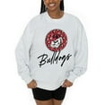 thumbnail image 2 of Women's Gameday Couture Ash Georgia Bulldogs Premium Fleece Pullover Sweatshirt, 2 of 5