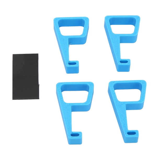 Pies de Enfriamento de la Consola incesa 3d de Grado Industrial 4pcs para ps 4 pro con silicona antideslizante, Soporte horizontal de consola de juegos de material abdominales, pasteles de