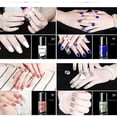 thumbnail image 5 of ZHAOCHENG Esmalte de uñas despegable de 41 colores, de secado rápido, de larga duración, para mujeres y niñas, 2 unidades, S25, verde militar, 5 of 5