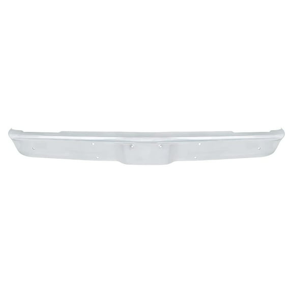 United Pacific 105672 Chrome Front Bumper w/Parking Light Recesses for 1969-72 GMC Truck, Heavy Stamped Steel, Chrome Plated – ONE Bumper