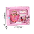 thumbnail image 3 of Dsscvnef Ensemble de Maquillage pour Enfants, Jouet de Maquillage Lavable pour Fille, Jouet d'Anniversaire pour Fille, Commode de Maquillage Adaptée aux Filles, 3 of 9