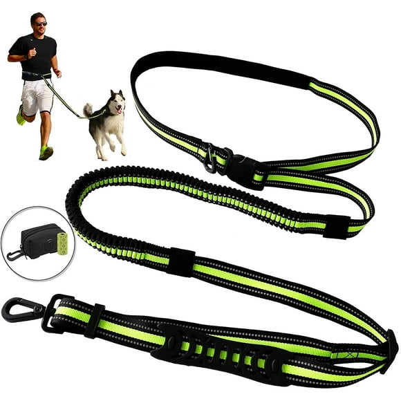 Hands Free Dog Leash, 5-7ft Heavy Duty Strong Bungee Dog Leash, Dog Leash
