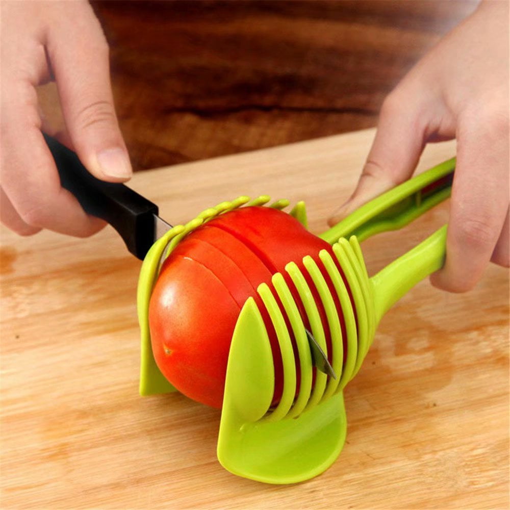 Tomato Slicer, Multifunctional Handheld Tomato Round Slicer, Fruit