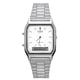thumbnail image 1 of Casio Reloj Unisex Vintage con Alarma de Doble Horario, Analógico, Digital y de Cuarzo (AQ-230A-7DMQ), 1 of 5