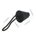 thumbnail image 4 of EcoNesxp 4 Pack Silicone Black Universal Boat Kayak Scupper Plug Set with Rope High Quality Pack Silicone Black Universal Boat Kayak Scupper Plug Set with Rope, 4 of 5