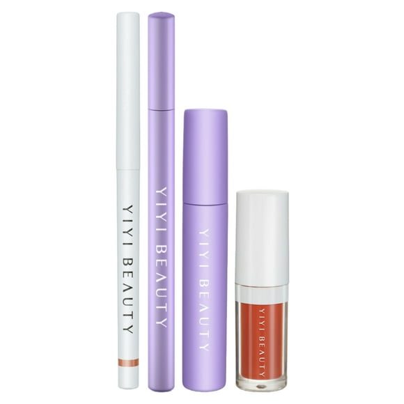 Set de Maquillaje Rosewood Yiyi Beauty para labios y pestañas