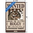 thumbnail image 3 of One Piece - Buggy Wanted Poster Wall Poster, 22.375" x 34", 3 of 4