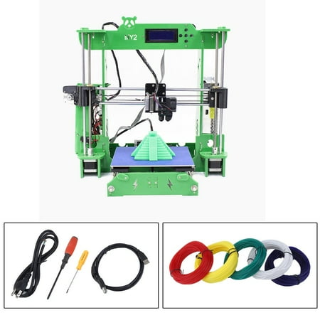 LCD Display DIY Home Level 3D Printer Large Printing Size 210*210*210mm