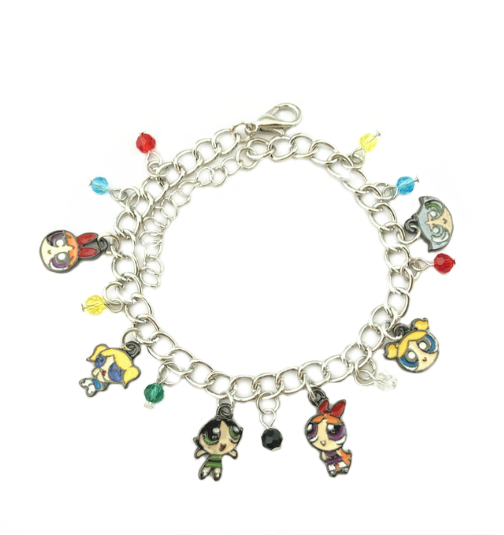 Girls Cute Cartoon Comics Series Characters Charm Bracelet - Temu