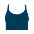 thumbnail image 1 of Top Deportivo Seamless Marel para Mujer, Soporte Cruzado en Espalda, Azul Indigo Talla M, 1 of 4