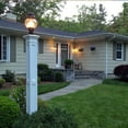 thumbnail image 2 of Liberty Lamp Post White with Mount, 2 of 2