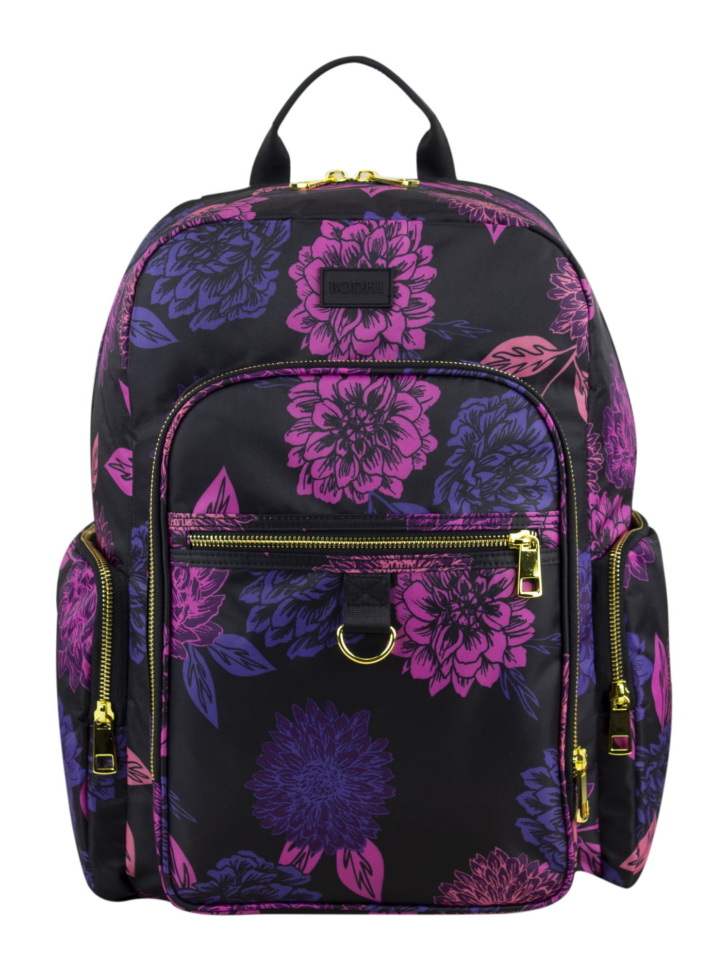 Bodhi Athleisure Luxe Essential Backpack with Trolley Sleeve, Floral