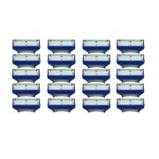 Manual Men’s Razor Blade Refills, 20 Count, Mens Razors/Blades