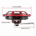 thumbnail image 4 of Twin Trumpet High/Low Tone 12V Horn Kit with Bracket, Red,Black,Silver, 4 of 11
