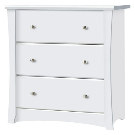 Timbers 5 Drawer Dresser - Storkcraft Crescent 3 Drawer Dresser Chest White