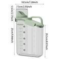 thumbnail image 2 of Airtight Food Storage Containers with Pouring Spout - Large Capacity for Flour, Sugar, Cereal & More, 2 of 8