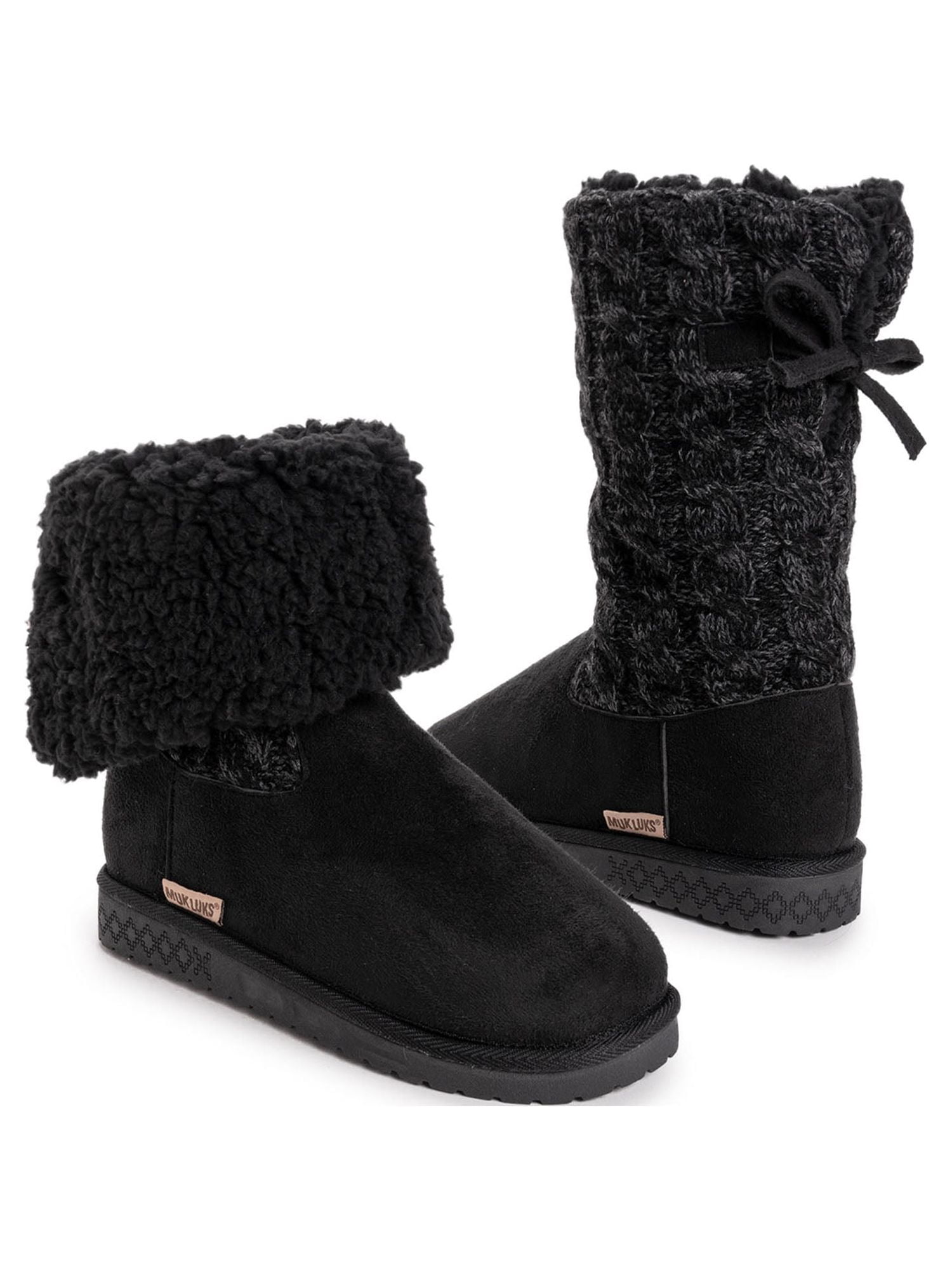 Muk Luks Women's Fold Over Boots (Wide Width Available)