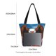 thumbnail image 3 of Easygdp Cartoon Bald Eagle USA Bolso de Hombro para Mujer, Bolso Bandolera y Cartera de Mano Elegante para Uso Diario, 3 of 6