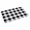 thumbnail image 2 of Vintage Farmhouse Door Mat&nbsp;Indoor Outdoor Entrance, Non Slip Small Rug for Kitchen Bathroom Entryway Rug, Black and White Checkered Washable Doormat Floor Mat for Office Home Decor 16x24 Inch, 2 of 8
