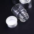 thumbnail image 3 of 25pcs 5ml Glass Storage Bottles Aluminum Wish Jars Mini Glass Bottles Transparent Bottles, 3 of 8