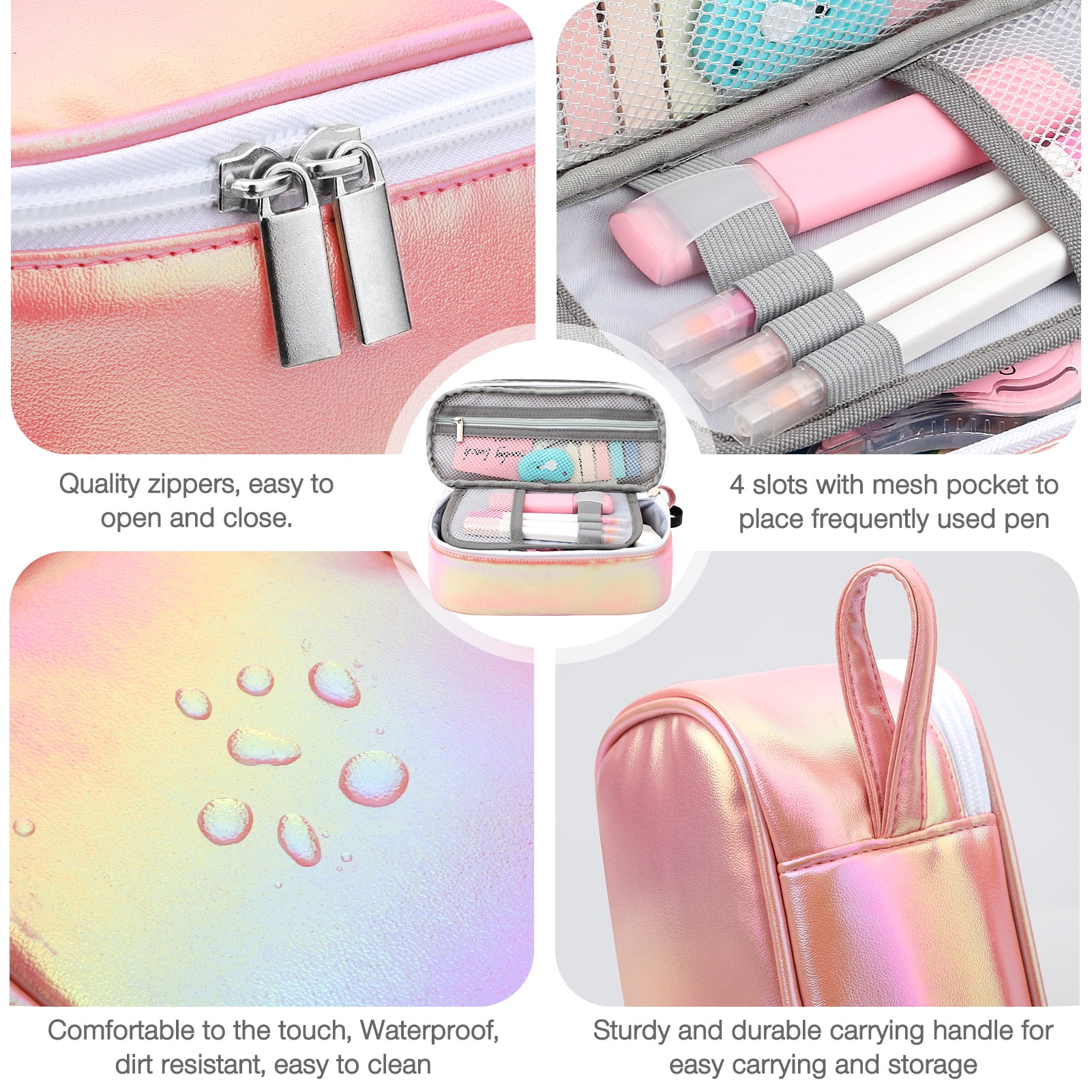 Livhil Pencil Case Large Capacity Pencil Pouch Handheld Pen Bag, Pencil Case for Girls Cute Pencil Pouch for Girls, Kids Pencil Case Pencil Box for Kids School Supplies
