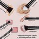 thumbnail image 4 of 14 Pieces Makeup Brushes Set Soft Fluffy Foundation Rouge Eyeshadow Concealer Make Up Brush, 4 of 5