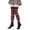 D, variant on Ajshakl Womens Socks, Women Diamond Plaid High Elasticity Over Knee Socks Fashion Sexy