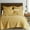 Ochre, variant on Levtex Home - Cross Stitch Quilt Set - 100% Cotton - King Quilt (106x92in.) + 2 King Shams (36x20in.) - Bright White