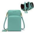thumbnail image 1 of myfriday Bolso pequeño para teléfono celular para mujer, mini bolso de hombro con ranuras para tarjetas de crédito, 1 of 5