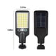 thumbnail image 3 of Luces solares para exteriores, con sensor de movimiento, IP65, 3 modos y control remoto. Luces de seguridad para pared, cercas, patios, jardines y patios., 3 of 9