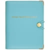 Simplified System by Emily Ley for AT-A-GLANCE Organizer Cover, 7 Ring, Light Blue, Desk Size, 5 1/2" x 8 1/2"