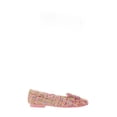 thumbnail image 4 of Cecelia New York Reggie Pink Multi Metal Buckle Slip On Rounded Toe Flats Shoes (Pink Multi, 7.5), 4 of 7