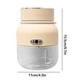 thumbnail image 3 of A Multifunctional Usb Wireless Juicing Cup Portable Outdoor Blender Juice Maker Travel Fruit Blender With Straw And Cable Weight 1.05 Lb, 3 of 3