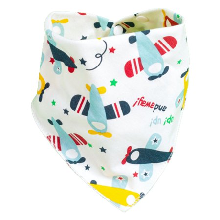 

Baby Cotton Bib Washable Double-Layer Infant Burp Cloth for Boys Girls