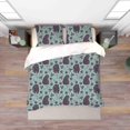 thumbnail image 2 of 3D Hand Drawn Animal Bear Floral Leaf Quilt Cover Set Bedding Set Duvet Cover, 2 of 3