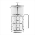 thumbnail image 6 of OVENTE French Press Coffee Maker 34 Ounce with Heat Resistant Borosilicate Glass, Stainless Steel Design and 4-Level Filter System, Portable Cold Brewer Pot for Travel, Camping or Gift, Silver FSS34P, 6 of 13