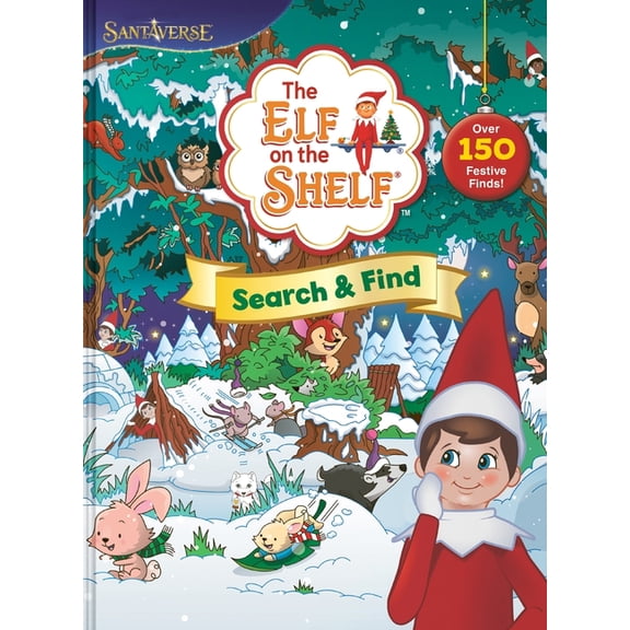 Elf on the Shelf The Elf on the Shelf: Search & Find: Over 150 Festive Finds!, Book 11 (Hardcover)