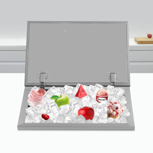 20''x14''x13'' Drop In Ice Chest Outdoor Stainless Steel Beer Beverage Cooler